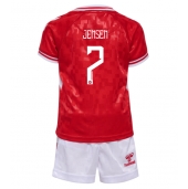 Maillot de football Réplique Danemark Mathias Jensen #7 Domicile Enfant Europe 2024 Manche Courte (+ Pantalon court)