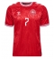 Maillot de football Réplique Danemark Mathias Jensen #7 Domicile Europe 2024 Manche Courte