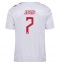 Maillot de football Réplique Danemark Mathias Jensen #7 Extérieur Europe 2024 Manche Courte