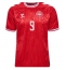 Maillot de football Réplique Danemark Rasmus Hojlund #9 Domicile Europe 2024 Manche Courte