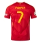 Maillot de football Réplique Espagne Alvaro Morata #7 Domicile Europe 2024 Manche Courte