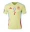 Maillot de football Réplique Espagne Alvaro Morata #7 Extérieur Europe 2024 Manche Courte