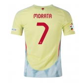 Maillot de football Réplique Espagne Alvaro Morata #7 Extérieur Europe 2024 Manche Courte