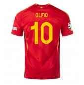 Maillot de football Réplique Espagne Dani Olmo #10 Domicile Europe 2024 Manche Courte