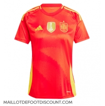 Maillot de football Réplique Espagne Domicile Femme Europe 2024 Manche Courte