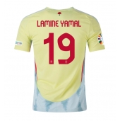 Maillot de football Réplique Espagne Lamine Yamal #19 Extérieur Europe 2024 Manche Courte