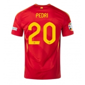 Maillot de football Réplique Espagne Pedri Gonzalez #20 Domicile Europe 2024 Manche Courte