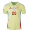 Maillot de football Réplique Espagne Pedri Gonzalez #20 Extérieur Europe 2024 Manche Courte