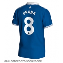 Maillot de football Réplique Everton Amadou Onana #8 Domicile 2023-24 Manche Courte