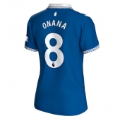 Maillot de football Réplique Everton Amadou Onana #8 Domicile Femme 2023-24 Manche Courte