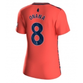 Maillot de football Réplique Everton Amadou Onana #8 Extérieur Femme 2023-24 Manche Courte