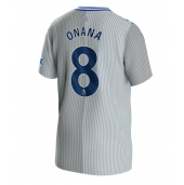 Maillot de football Réplique Everton Amadou Onana #8 Troisième 2023-24 Manche Courte