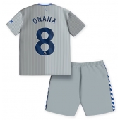 Maillot de football Réplique Everton Amadou Onana #8 Troisième Enfant 2023-24 Manche Courte (+ Pantalon court)