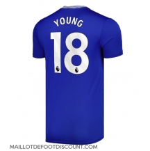 Maillot de football Réplique Everton Ashley Young #18 Domicile 2024-25 Manche Courte