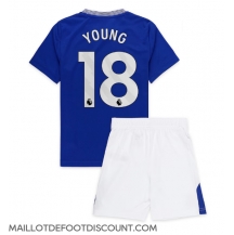 Maillot de football Réplique Everton Ashley Young #18 Domicile Enfant 2024-25 Manche Courte (+ Pantalon court)