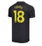 Maillot de football Réplique Everton Ashley Young #18 Extérieur 2024-25 Manche Courte