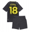 Maillot de football Réplique Everton Ashley Young #18 Extérieur Enfant 2024-25 Manche Courte (+ Pantalon court)