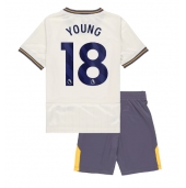 Maillot de football Réplique Everton Ashley Young #18 Troisième Enfant 2024-25 Manche Courte (+ Pantalon court)