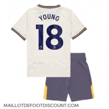 Maillot de football Réplique Everton Ashley Young #18 Troisième Enfant 2024-25 Manche Courte (+ Pantalon court)