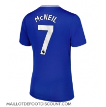 Maillot de football Réplique Everton Dwight McNeil #7 Domicile Femme 2024-25 Manche Courte