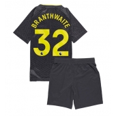 Maillot de football Réplique Everton Jarrad Branthwaite #32 Extérieur Enfant 2024-25 Manche Courte (+ Pantalon court)