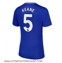 Maillot de football Réplique Everton Michael Keane #5 Domicile Femme 2024-25 Manche Courte