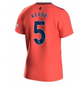 Maillot de football Réplique Everton Michael Keane #5 Extérieur 2023-24 Manche Courte