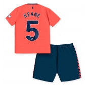 Maillot de football Réplique Everton Michael Keane #5 Extérieur Enfant 2023-24 Manche Courte (+ Pantalon court)