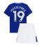 Maillot de football Réplique Everton Vitaliy Mykolenko #19 Domicile Enfant 2024-25 Manche Courte (+ Pantalon court)