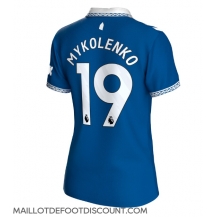 Maillot de football Réplique Everton Vitaliy Mykolenko #19 Domicile Femme 2023-24 Manche Courte