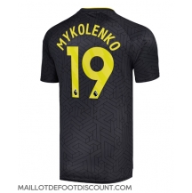 Maillot de football Réplique Everton Vitaliy Mykolenko #19 Extérieur 2024-25 Manche Courte