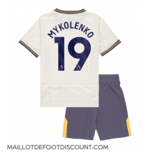 Maillot de football Réplique Everton Vitaliy Mykolenko #19 Troisième Enfant 2024-25 Manche Courte (+ Pantalon court)