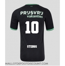 Maillot de football Réplique Feyenoord Calvin Stengs #10 Extérieur 2024-25 Manche Courte