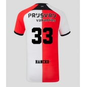 Maillot de football Réplique Feyenoord David Hancko #33 Domicile 2024-25 Manche Courte