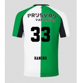 Maillot de football Réplique Feyenoord David Hancko #33 Troisième 2024-25 Manche Courte