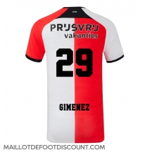 Maillot de football Réplique Feyenoord Santiago Gimenez #29 Domicile 2024-25 Manche Courte