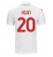 Maillot de football Réplique Fiorentina Moise Kean #20 Extérieur 2024-25 Manche Courte