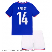 Maillot de football Réplique France Adrien Rabiot #14 Domicile Enfant Europe 2024 Manche Courte (+ Pantalon court)