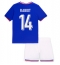 Maillot de football Réplique France Adrien Rabiot #14 Domicile Enfant Europe 2024 Manche Courte (+ Pantalon court)