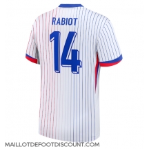 Maillot de football Réplique France Adrien Rabiot #14 Extérieur Europe 2024 Manche Courte