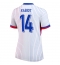 Maillot de football Réplique France Adrien Rabiot #14 Extérieur Femme Europe 2024 Manche Courte