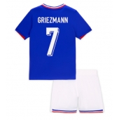 Maillot de football Réplique France Antoine Griezmann #7 Domicile Enfant Europe 2024 Manche Courte (+ Pantalon court)