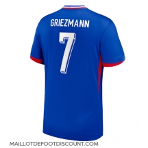 Maillot de football Réplique France Antoine Griezmann #7 Domicile Europe 2024 Manche Courte