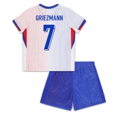 Maillot de football Réplique France Antoine Griezmann #7 Extérieur Enfant Europe 2024 Manche Courte (+ Pantalon court)