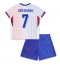 Maillot de football Réplique France Antoine Griezmann #7 Extérieur Enfant Europe 2024 Manche Courte (+ Pantalon court)