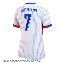 Maillot de football Réplique France Antoine Griezmann #7 Extérieur Femme Europe 2024 Manche Courte