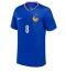 Maillot de football Réplique France Aurelien Tchouameni #8 Domicile Europe 2024 Manche Courte