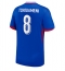 Maillot de football Réplique France Aurelien Tchouameni #8 Domicile Europe 2024 Manche Courte