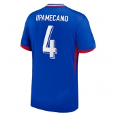 Maillot de football Réplique France Dayot Upamecano #4 Domicile Europe 2024 Manche Courte