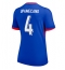 Maillot de football Réplique France Dayot Upamecano #4 Domicile Femme Europe 2024 Manche Courte